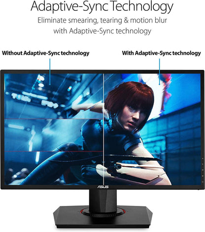 VG248QG 24" G-SYNC Gaming Monitor 165Hz 1080P 0.5Ms Eye Care with DP HDMI Dvi,Black - Tenini Strive Electronic Shop