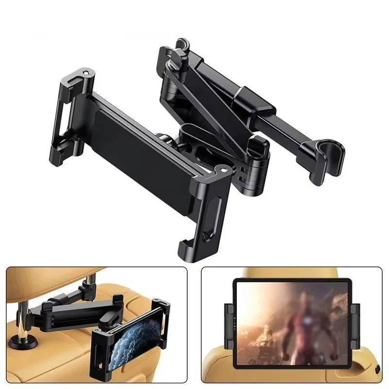 Car Tablet Holder, Headrest Tablet Mount Headrest Stand Cradle Compatible with Devices for Ipad Air Mini, Other 4.7-12.9" Cell - Tenini Strive Electronic Shop