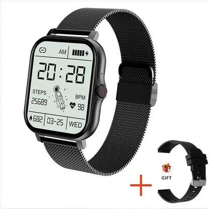 Smart Watch for Men Women Gift 1.44' Full Touch Screen Sports Fitness Watches Bluetooth Calls Digital Smartwatch Wristwatch - Tenini Strive Electronic Shop