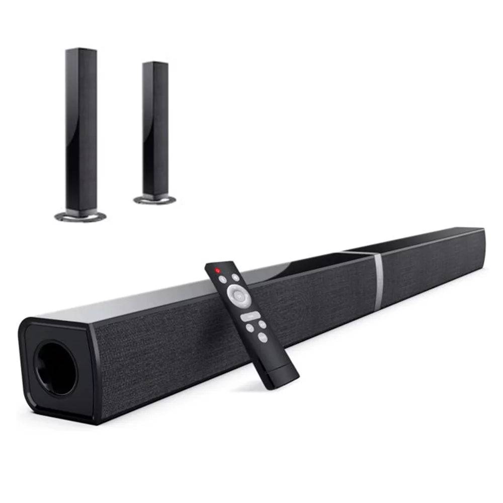 Sound Bars for TV, Bluetooth Soundbar for TV, 50W TV Sound Bar with 4 Drivers and Remote Control, Home Audio TV Speakers Sound Bar with Arc/Optical/Aux Connect - Tenini Strive Electronic Shop