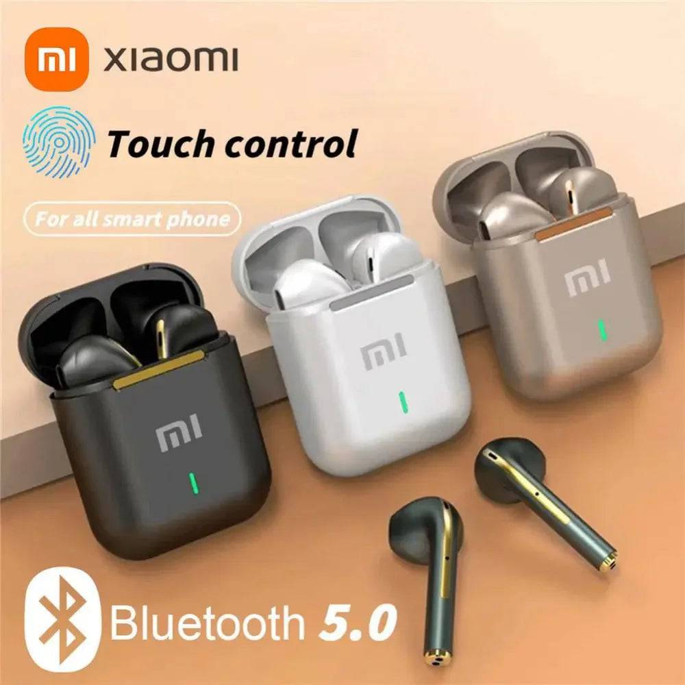 Xiaomi J18 Wireless Earphone Hifi In-Ear Stereo with Microphone Bluetooth Touch Waterproof Noise-Cancelling Various Headphones - Tenini Strive Electronic Shop