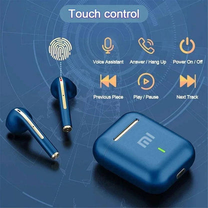 Xiaomi J18 Wireless Earphone Hifi In-Ear Stereo with Microphone Bluetooth Touch Waterproof Noise-Cancelling Various Headphones - Tenini Strive Electronic Shop