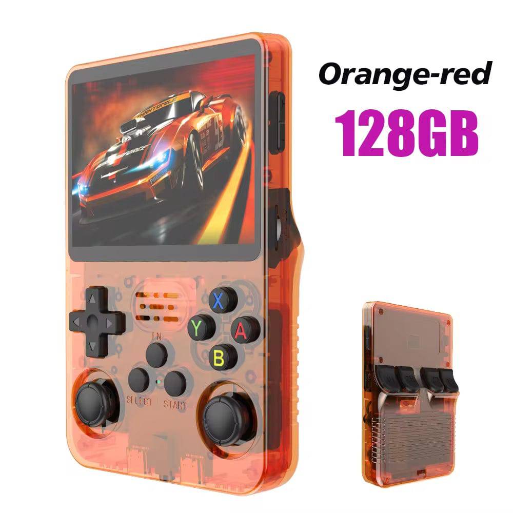 R36S Retro Handheld Video Game Console Linux System 3.5 Inch IPS Screen R35S Pro Portable Pocket Video Player 64GB Games - Tenini Strive Electronic Shop