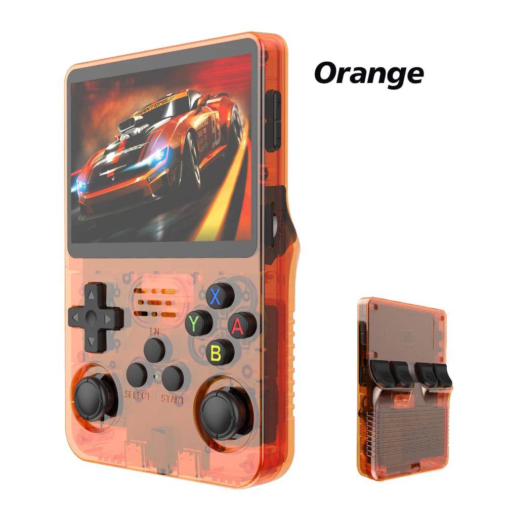 R36S Retro Handheld Video Game Console Linux System 3.5 Inch IPS Screen R35S Pro Portable Pocket Video Player 64GB Games - Tenini Strive Electronic Shop