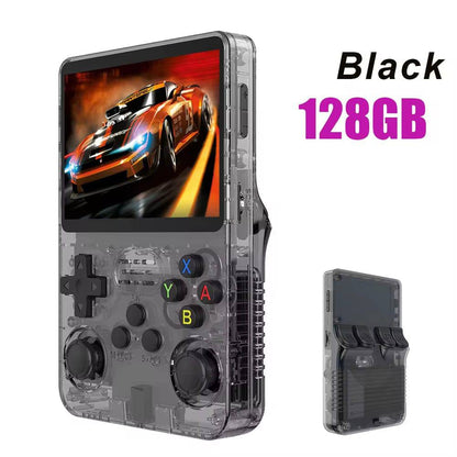 R36S Retro Handheld Video Game Console Linux System 3.5 Inch IPS Screen R35S Pro Portable Pocket Video Player 64GB Games - Tenini Strive Electronic Shop