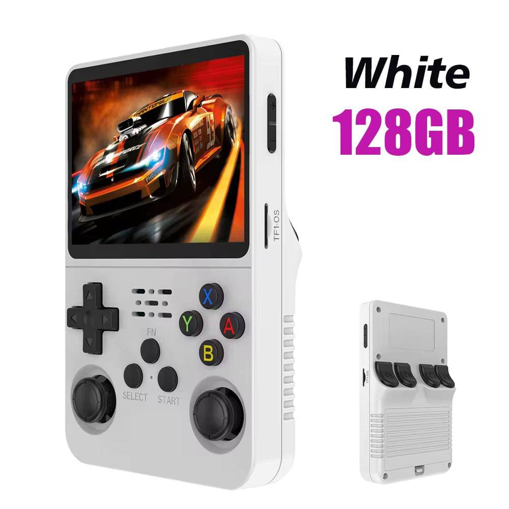 R36S Retro Handheld Video Game Console Linux System 3.5 Inch IPS Screen R35S Pro Portable Pocket Video Player 64GB Games - Tenini Strive Electronic Shop