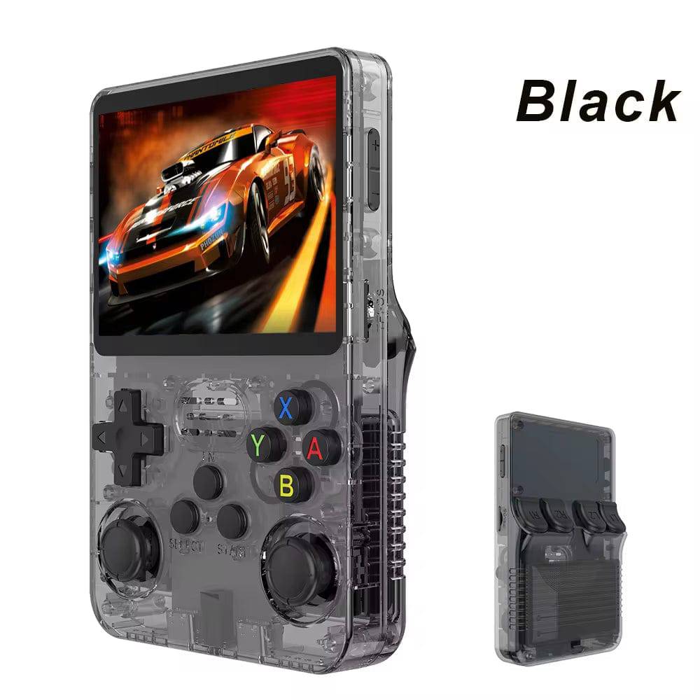 R36S Retro Handheld Video Game Console Linux System 3.5 Inch IPS Screen R35S Pro Portable Pocket Video Player 64GB Games - Tenini Strive Electronic Shop