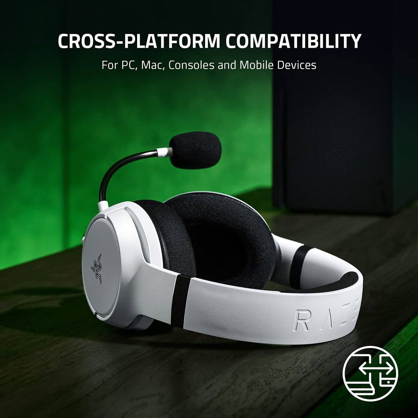 Wired Headset for Xbox Series X|S, Xbox One, PC, Mac & Mobile Devices: Triforce 50Mm Drivers - Hyperclear Cardioid Mic - Flowknit Memory Foam Ear Cushions - On-Headset Controls - White - Tenini Strive Electronic Shop