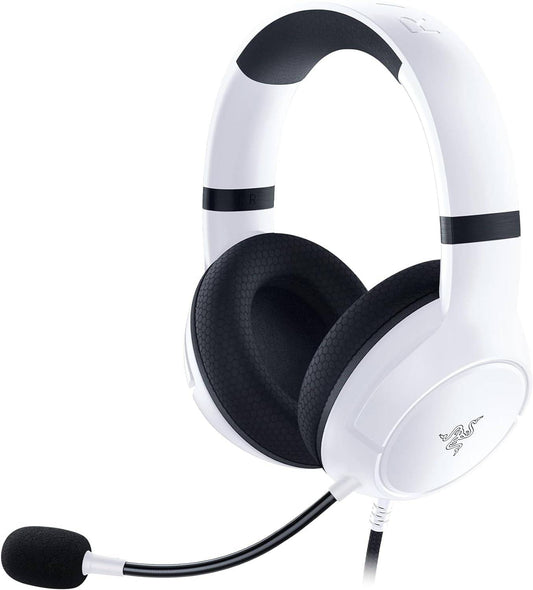 Wired Headset for Xbox Series X|S, Xbox One, PC, Mac & Mobile Devices: Triforce 50Mm Drivers - Hyperclear Cardioid Mic - Flowknit Memory Foam Ear Cushions - On-Headset Controls - White - Tenini Strive Electronic Shop