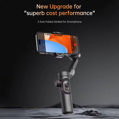 3-Axis Handheld Gimbal Stabilizer for Smartphone with Fill Light for Iphone Android Face Tracking Tiktok Vlog Smart XE - Tenini Strive Electronic Shop