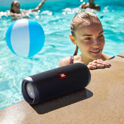 Flip 5: Portable Wireless Bluetooth Speaker, IPX7 Waterproof - Blue - Tenini Strive Electronic Shop