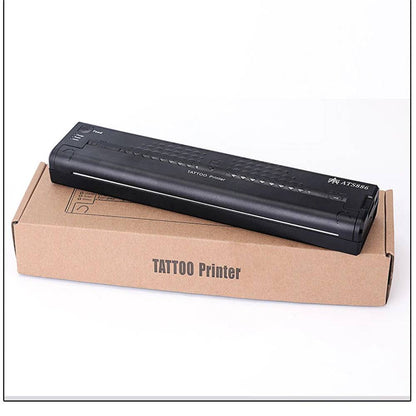 Wireless Battery Thermal Printer Tattoo Portable Machine Clear Transfer Tattoo Stencil Printer Thermal Copier Machine - Tenini Strive Electronic Shop